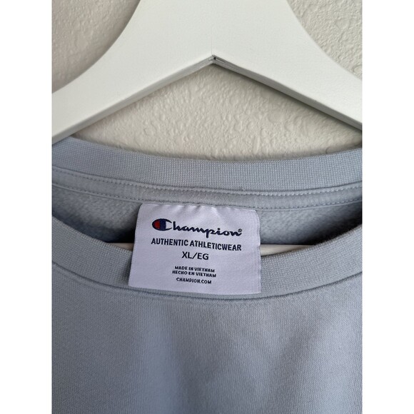Champion Pullover Crew Neck Powder Blue XL - Picture 4 of 7